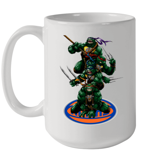 NBA Basketball New York Knicks Teenage Mutant Ninja Turtles Shirt Ceramic Mug 15oz