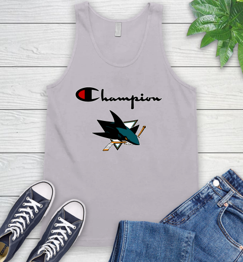 NHL Hockey San Jose Sharks Champion Shirt Tank Top 2