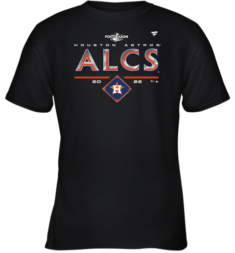 Men's Houston Astros Fanatics Branded Black 2022 Division Series Winner Locker Room Youth T-Shirt