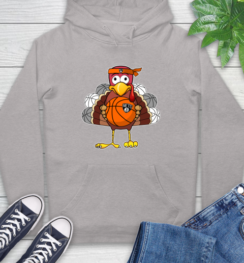 Brooklyn Nets Turkey thanksgiving day Hoodie - Image 13