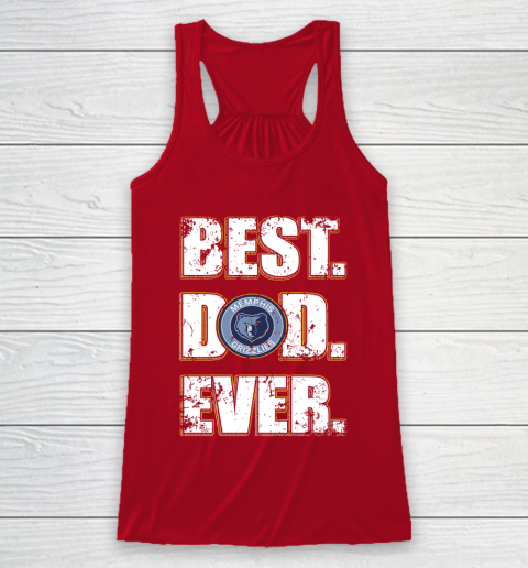 NBA Memphis Grizzlies Basketball Best Dad Ever Family Shirt Racerback Tank 4