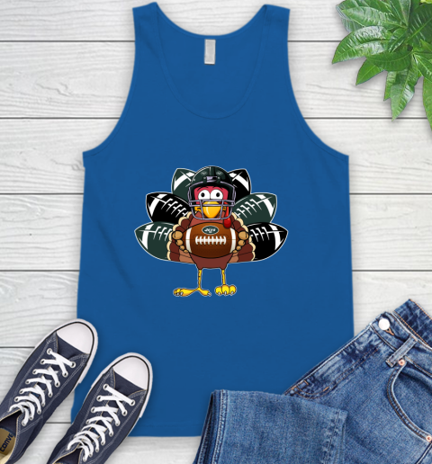 New York Jets Turkey Thanksgiving Day Tank Top 5