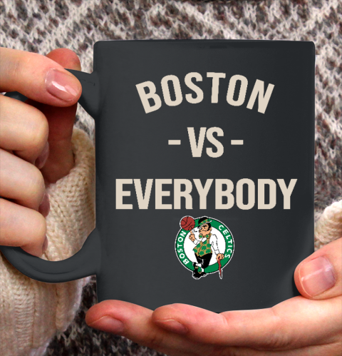 Boston Celtics Vs Everybody Ceramic Mug 11oz 2