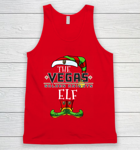 Vegas Golden Knights Christmas ELF Funny NHL Tank Top 5