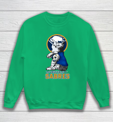 NHL My Cat Loves Buffalo Sabres Hockey Sweatshirt 5