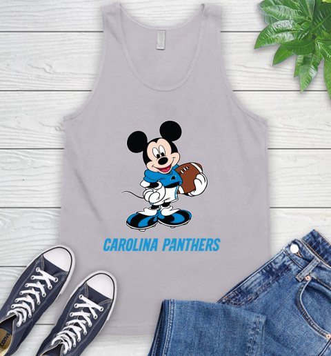 NFL Football Carolina Panthers Cheerful Mickey Mouse Shirt Tank Top 4