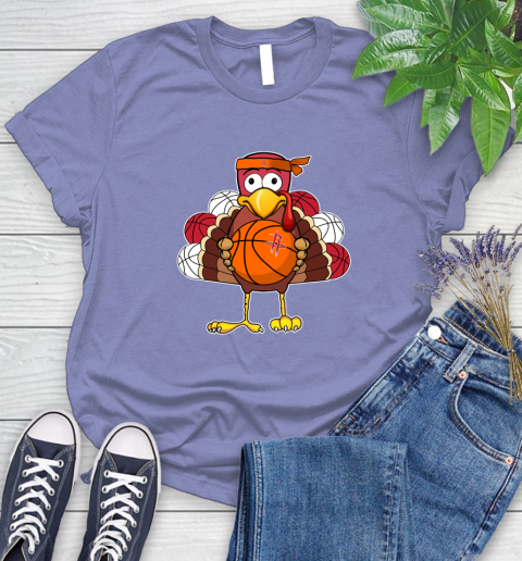 Houston Rockets Turkey thanksgiving day Women's T-Shirt 11