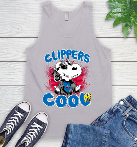 NBA Basketball LA Clippers Cool Snoopy Shirt Tank Top 3