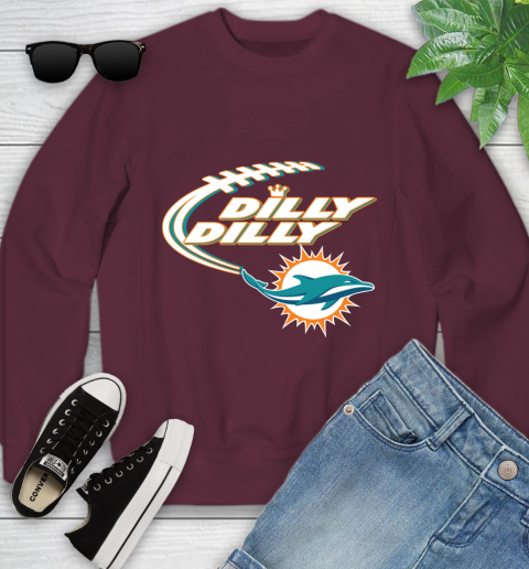 Miami dolphins youth best sale sweatshirt