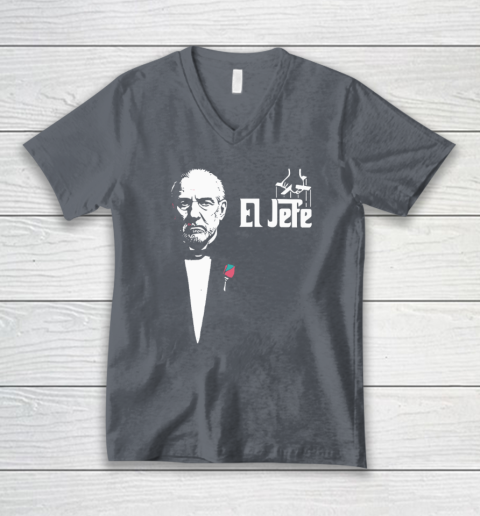 Gregg Popovich Coach El Jefe The Godfather V-Neck T-Shirt 3