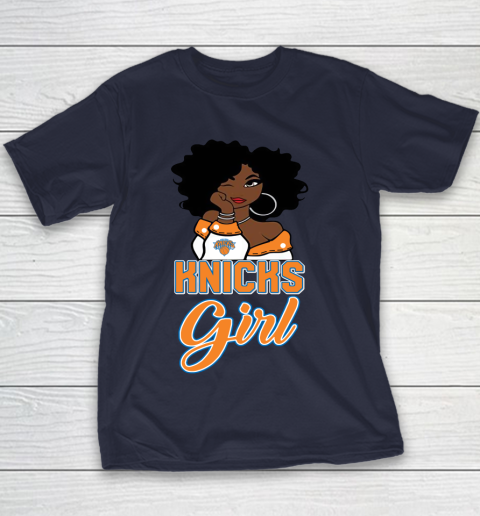 New York Knicks Girl NBA Youth T-Shirt 4