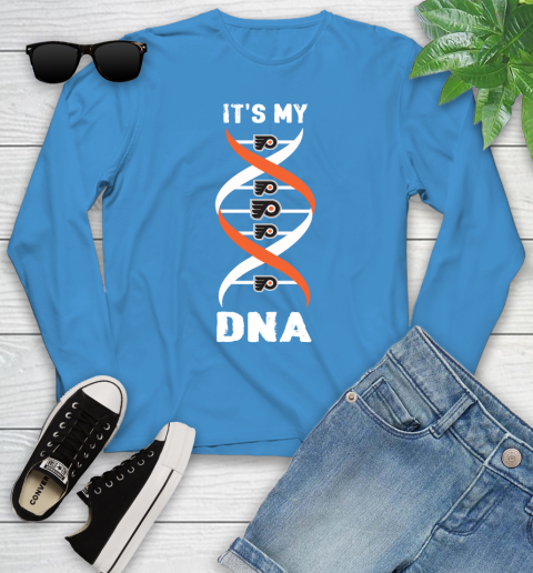 Philadelphia Flyers NHL Hockey It's My DNA Sports Youth Long Sleeve 8
