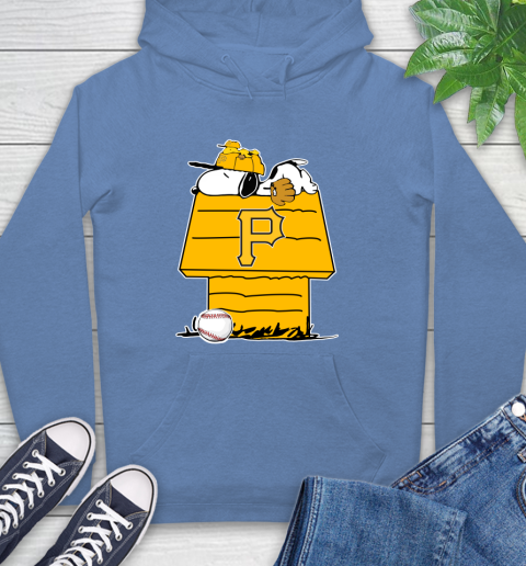 MLB Pittsburgh Pirates Snoopy Woodstock The Peanuts Movie Baseball T Shirt Hoodie 11