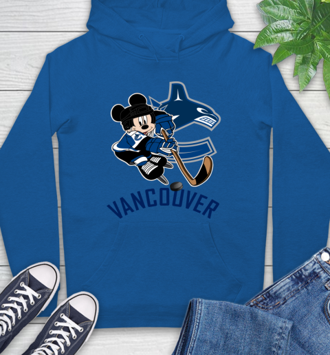 NHL Vancouver Canucks Mickey Mouse Disney Hockey T Shirt Hoodie 9