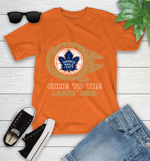 NHL Come To The Toronto Maple Leafs Wars Hockey Sports Youth T-Shirt 9