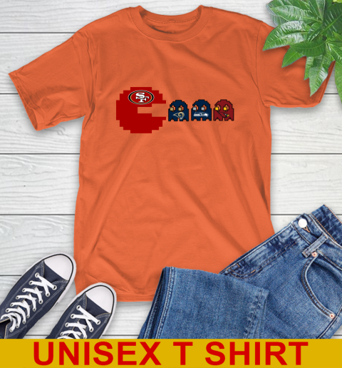San Francisco 49ers NFL Football Pac Man Champion T-Shirt 5