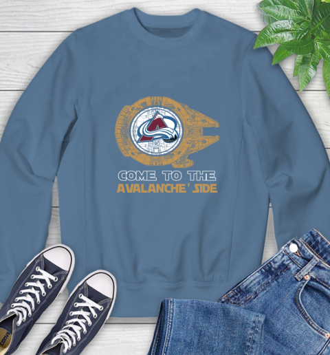 NHL Come To The Colorado Avalanche Wars Hockey Sports Sweatshirt 8