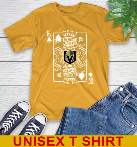 Vegas Golden Knights NHL Hockey The King Of Spades Death Cards Shirt T-Shirt 2