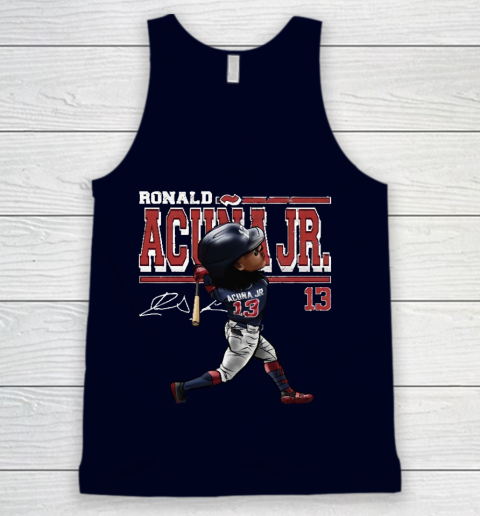 Ronald Acuna Jr Cartoon Tank Top 2