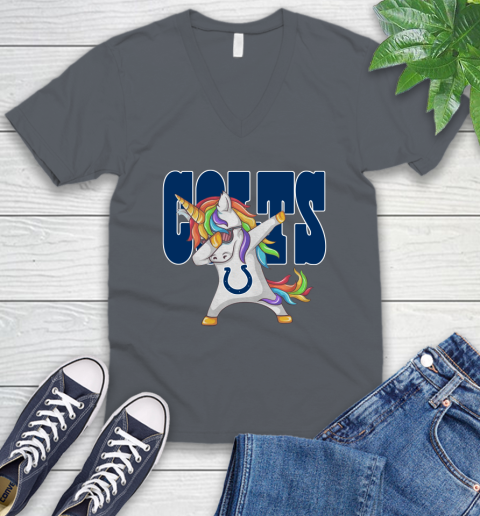 Indianapolis Colts NFL Football Funny Unicorn Dabbing Sports V