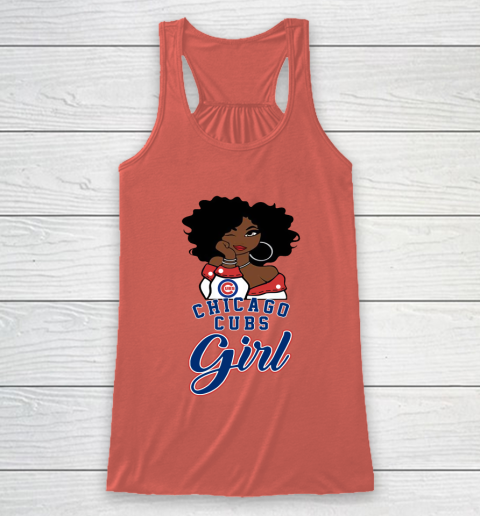 Chicago Cubs Girl MLB Racerback Tank 4
