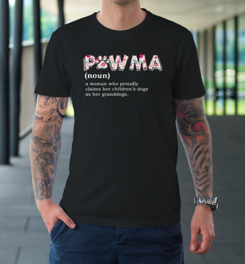 Pawma Definition Shirt Mama Grandma Dog Lovers T-Shirt