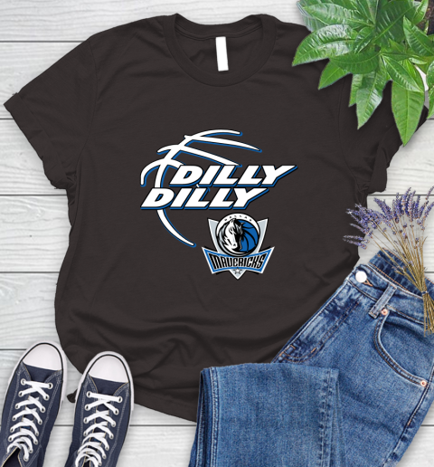 NBA Dallas Mavericks Dilly Dilly Basketball Sports Women's T-Shirt 8