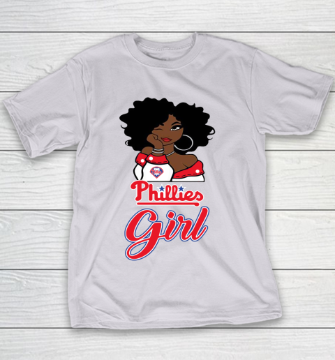 Philadelphia Philliess Girl MLB Youth T-Shirt 5