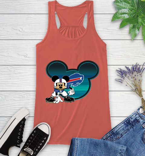 NFL Buffalo Bills Mickey Mouse Disney Football T Shirt Racerback Tank 4
