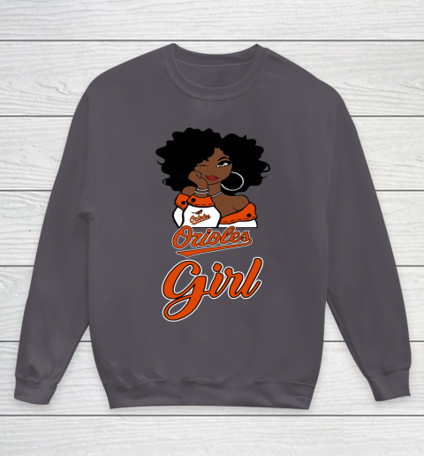 Baltimore Orioles Girl MLB Youth Sweatshirt 6