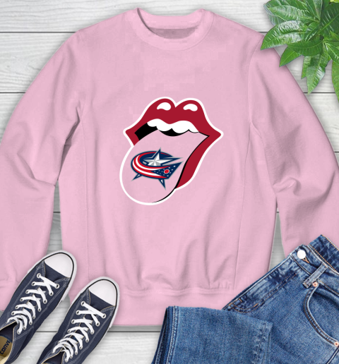Columbus Blue Jackets NHL Hockey Lips I Root For My Team Adoring Fan 33