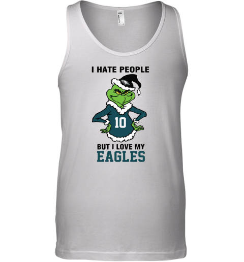 I Hate People But I Love My Eagles Philadelphia Eagles NFL Teams Tank Top