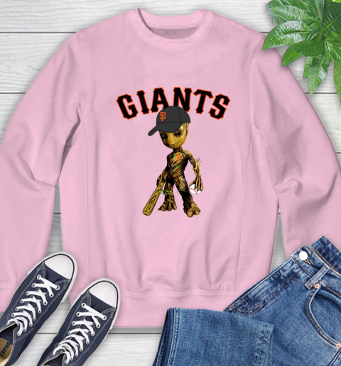 MLB San Francisco Giants Groot Guardians Of The Galaxy Baseball Sweatshirt 9