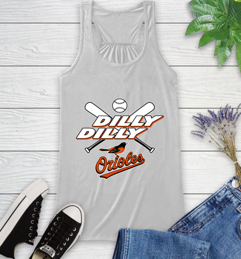 MLB Baltimore Orioles Dilly Dilly Baseball Sports Racerback Tank