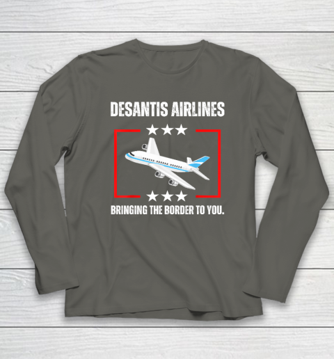 DeSantis Airlines Long Sleeve T-Shirt 4