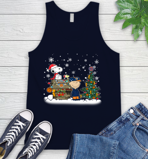 New York Knicks NBA Basketball Christmas The Peanuts Movie Snoopy Championship Tank Top 2
