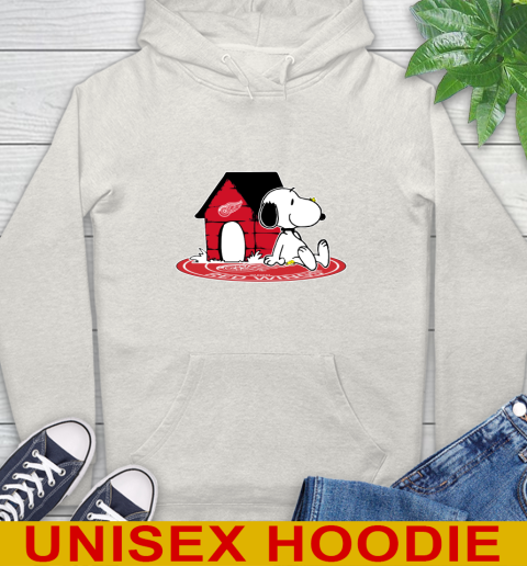 NHL Hockey Detroit Red Wings Snoopy The Peanuts Movie Shirt Hoodie 12