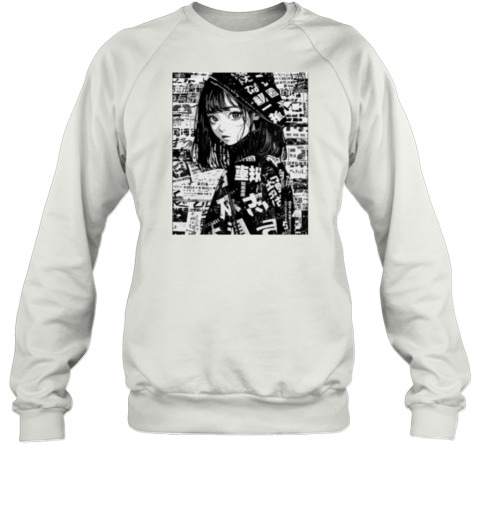 Kawaii Grunge Anime Manga Girl Sweatshirt