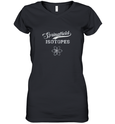Springfield Isotopes Vintage Distressed Women's V-Neck T-Shirt