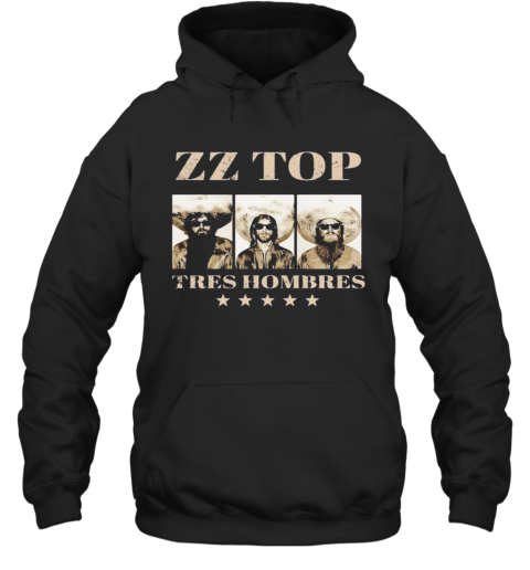 Zz Top Band Tres Hombres Album Hoodie