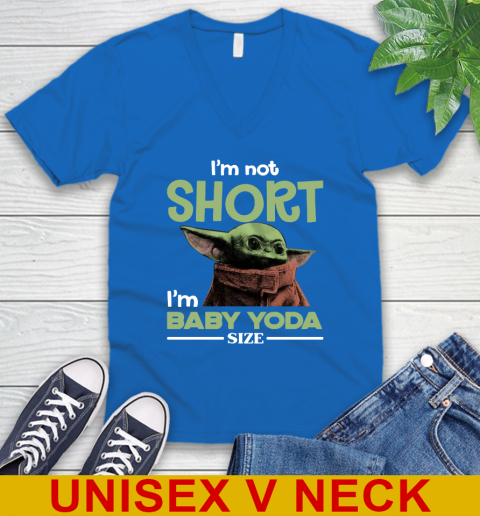 I'm Not Short I'm Baby Yoda Size Funny Star Wars Shirts 51