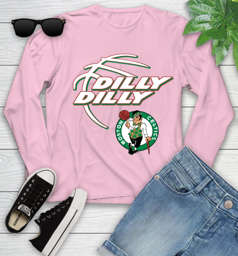 NBA Boston Celtics Dilly Dilly Basketball Sports Youth Long Sleeve 10