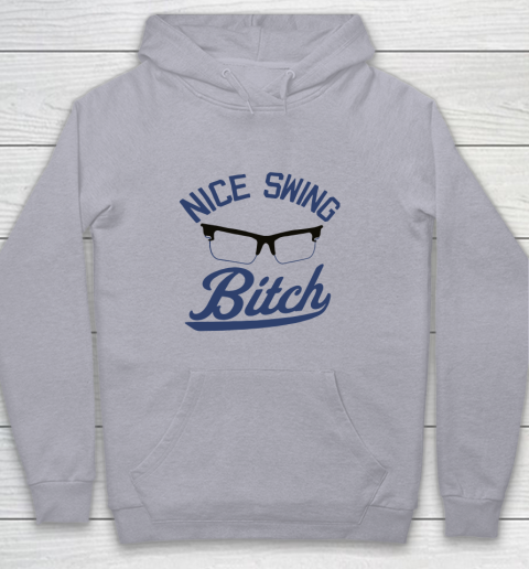 Nice Swing Bitch Youth Hoodie 4