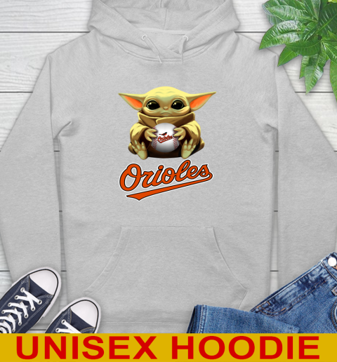 MLB Baseball Baltimore Orioles Star Wars Baby Yoda Shirt 18