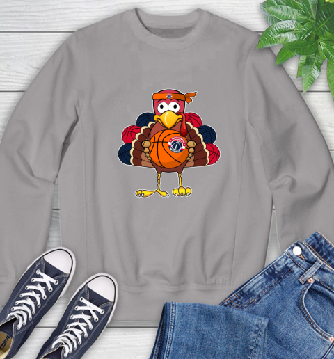 Washington Wizards Turkey thanksgiving day Sweatshirt 5