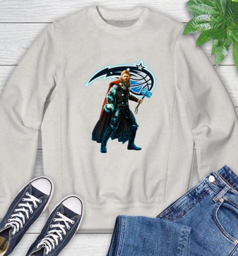 NBA Thor Avengers Endgame Basketball Orlando Magic Sweatshirt 12
