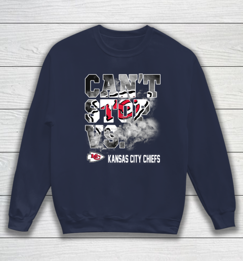 NFL Kansas City Chiefs Can't Stop Vs Sweatshirt 2