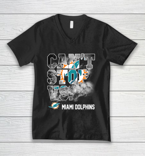 NFL Miami Dolphins Can't Stop Vs V-Neck T-Shirt