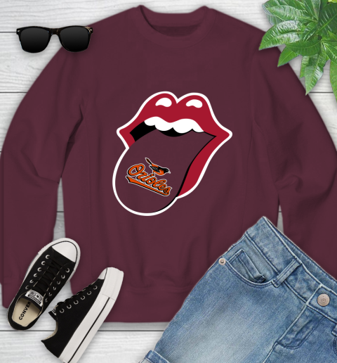 Baltimore Orioles MLB Baseball Lips I Root For My Team Adoring Fan 119