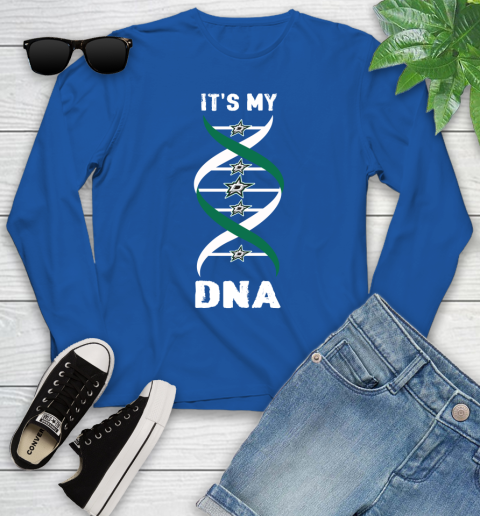 Dallas Stars NHL Hockey It's My DNA Sports Youth Long Sleeve 10